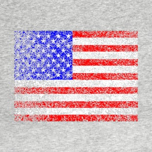 Grunge US Flag T-Shirt